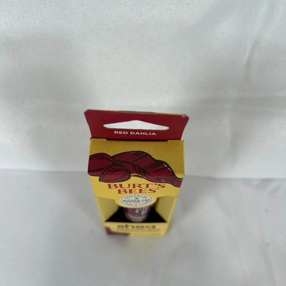 3PK Burts Bees Shea + Hyaluronic Acid Plumping Lip Serum Red Dahlia 0.27oz Each